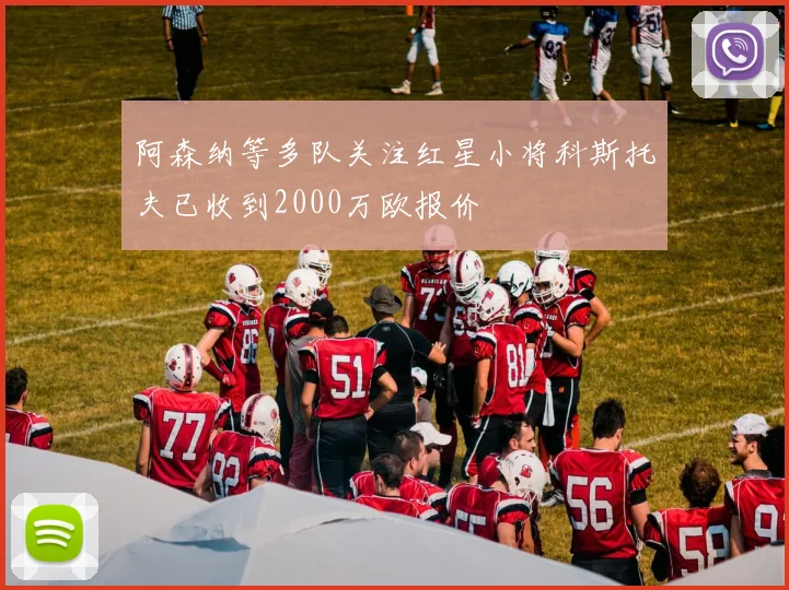 阿森纳等多队关注红星小将科斯托夫已收到2000万欧报价